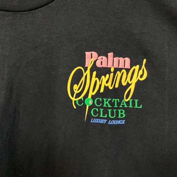 Ripple Junction Palm Springs Cocktail Club T-Shirt XL - Picture 4 of 5
